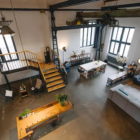 公寓 Elbquartier 'fabrik61' 马格德堡